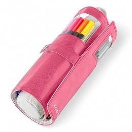 Tűfilc készlet feltekerhető tolltartóban vegyes színekben, 0,3 mm, STAEDTLER "Triplus® 334", 20 különböző szín